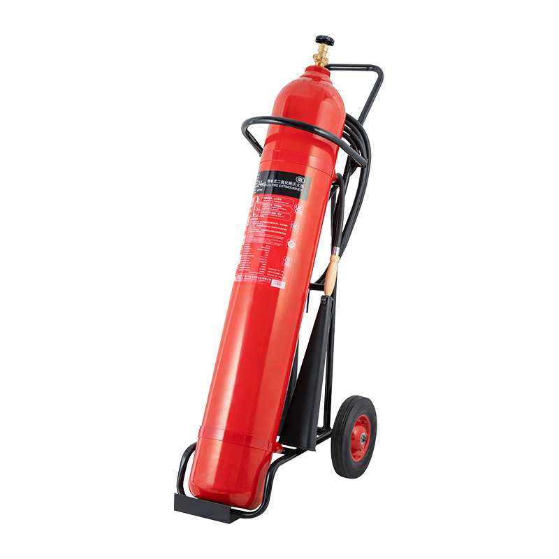 Estintore a CO₂ tipo carrello da 24 kg